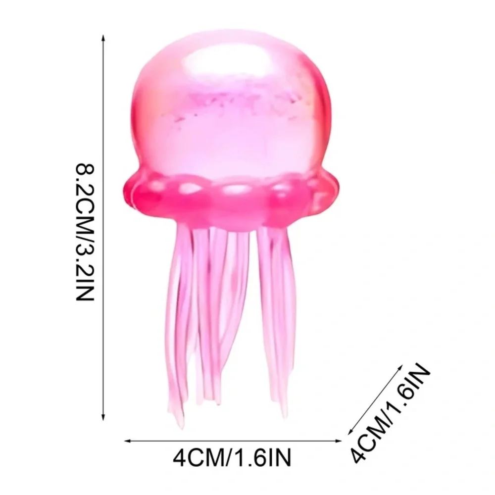 NEE DOH Jelly Squish Squid PINK 💗 Sealed Viral squishy toy NeeDoh Jellyfish NEW